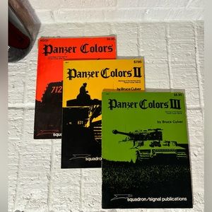 WWII Book: Panzer Colors I; Panzer Colors II; Panzer Colors III